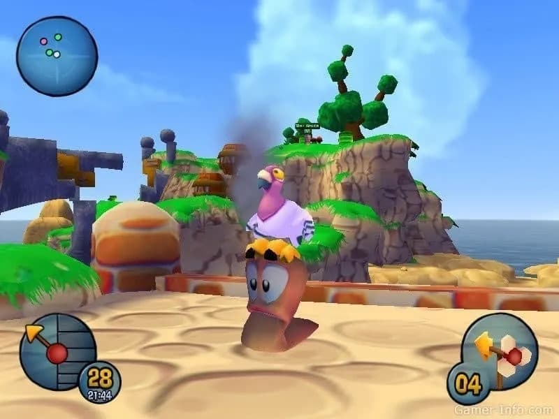 Worms 3D — скриншот 1