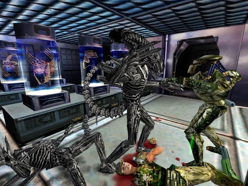 Aliens vs Predator Classic 2000 — скриншот 3