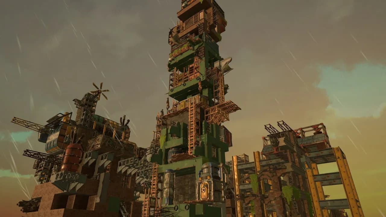 ALL WILL FALL: Physics-Based Survival City Builder — скриншот 11