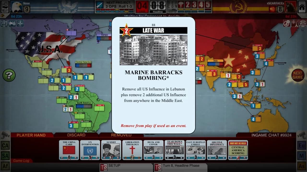 Twilight Struggle — скриншот 7