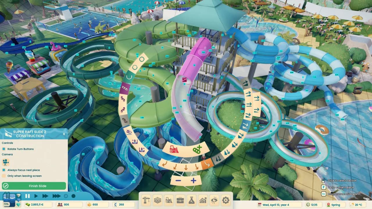 Aquapark Tycoon — скриншот 4