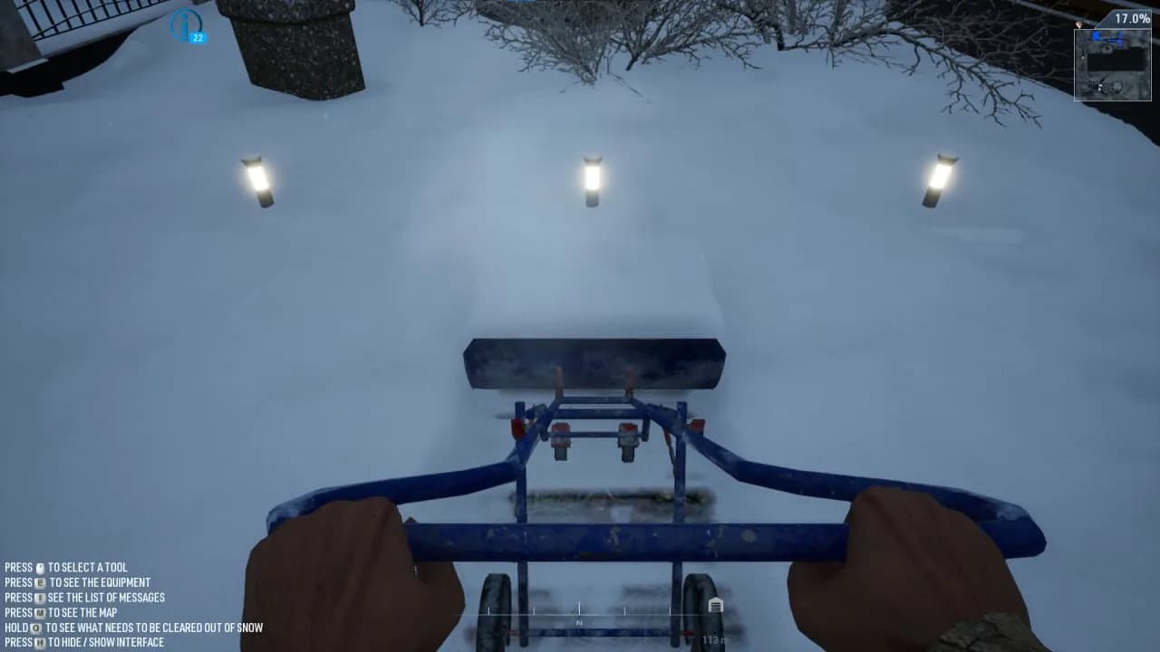 Snow Plowing Simulator — скриншот 8