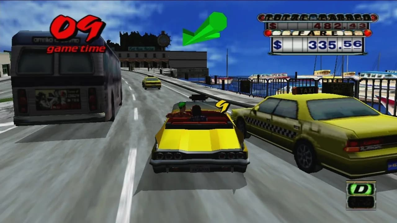 Crazy Taxi — скриншот 7