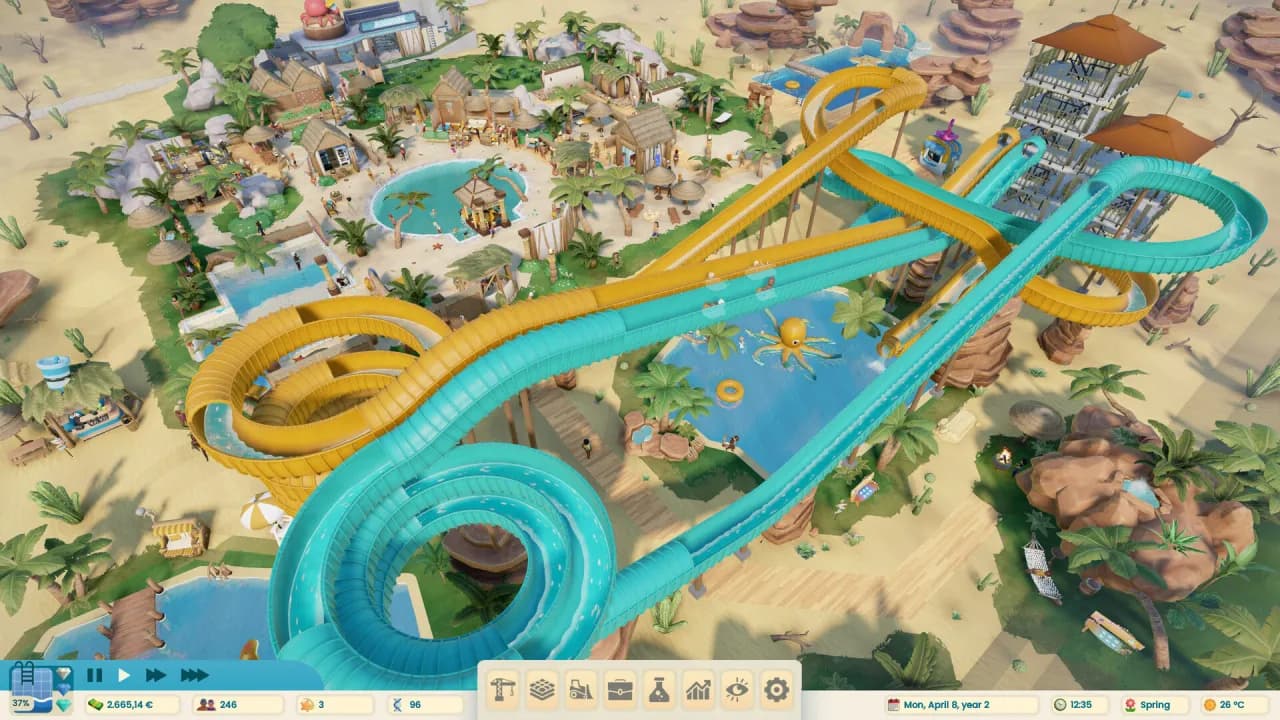 Aquapark Tycoon — скриншот 8