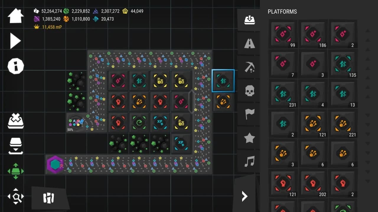 Infinitode 2 - Infinite Tower Defense — скриншот 8