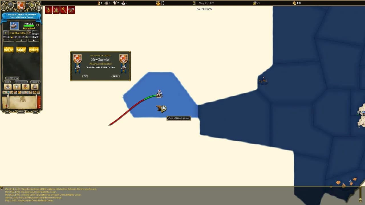 For the Glory: A Europa Universalis Game — скриншот 3