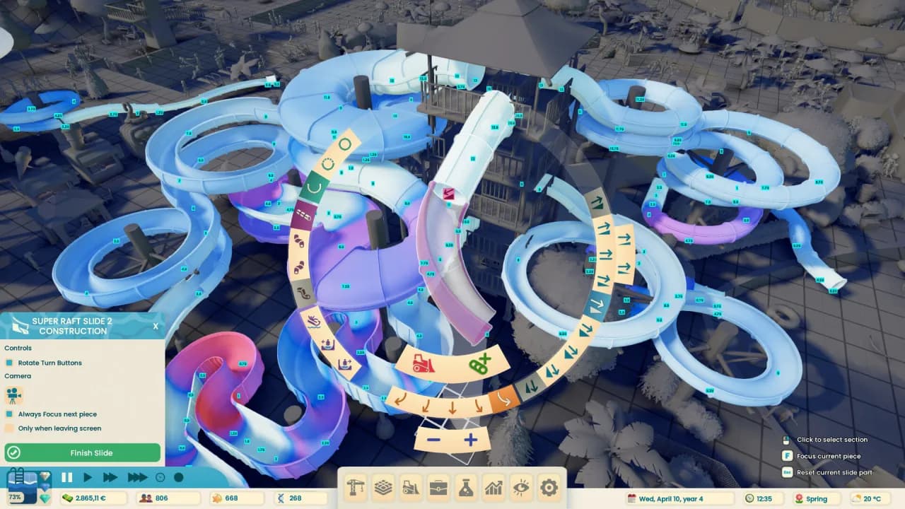 Aquapark Tycoon — скриншот 5