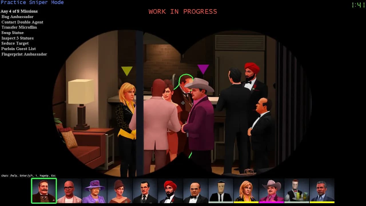 SpyParty — скриншот 4