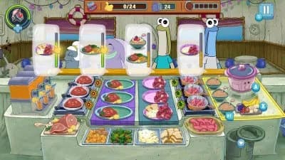 SpongeBob Krusty Cook-Off — скриншот 4