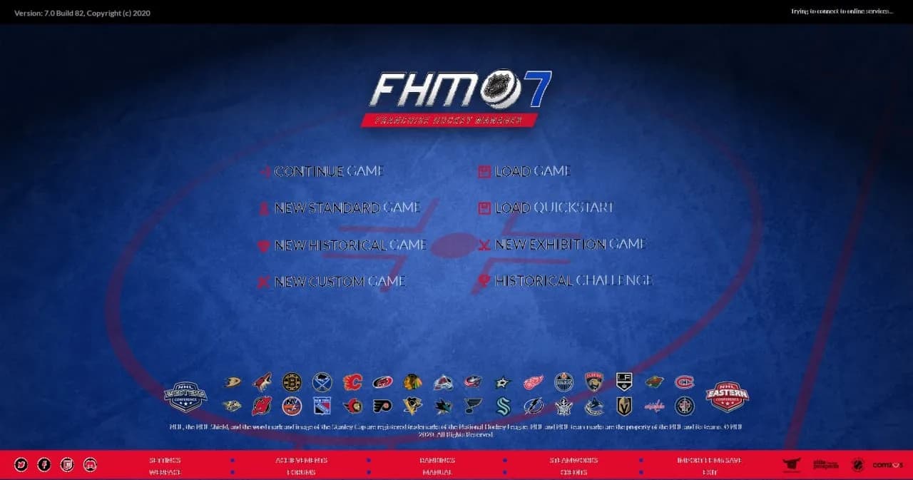 Franchise Hockey Manager 7 — скриншот 1