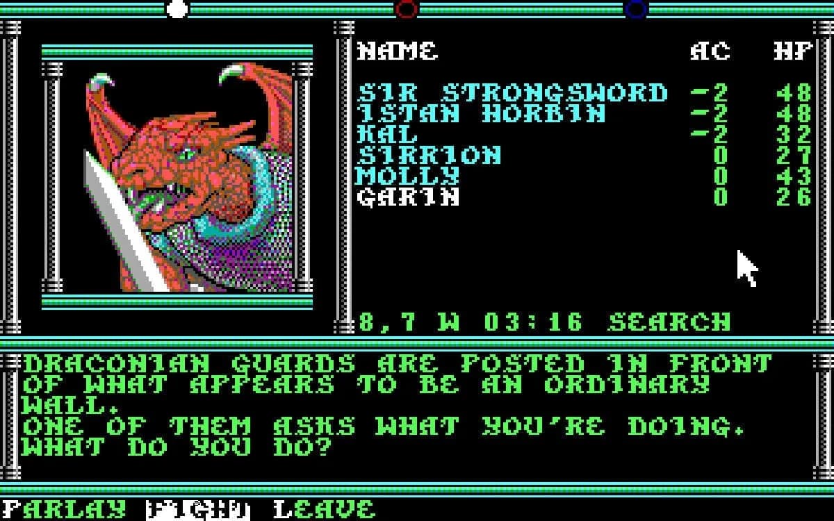 Dungeons and Dragons: Krynn Series — скриншот 9