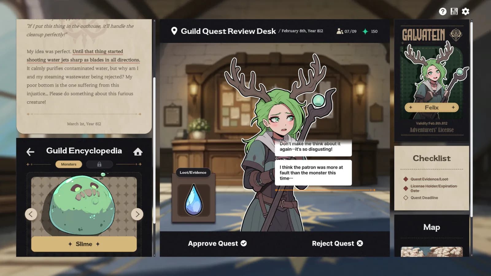 Galvatein: Adventurers' Guild — скриншот 2