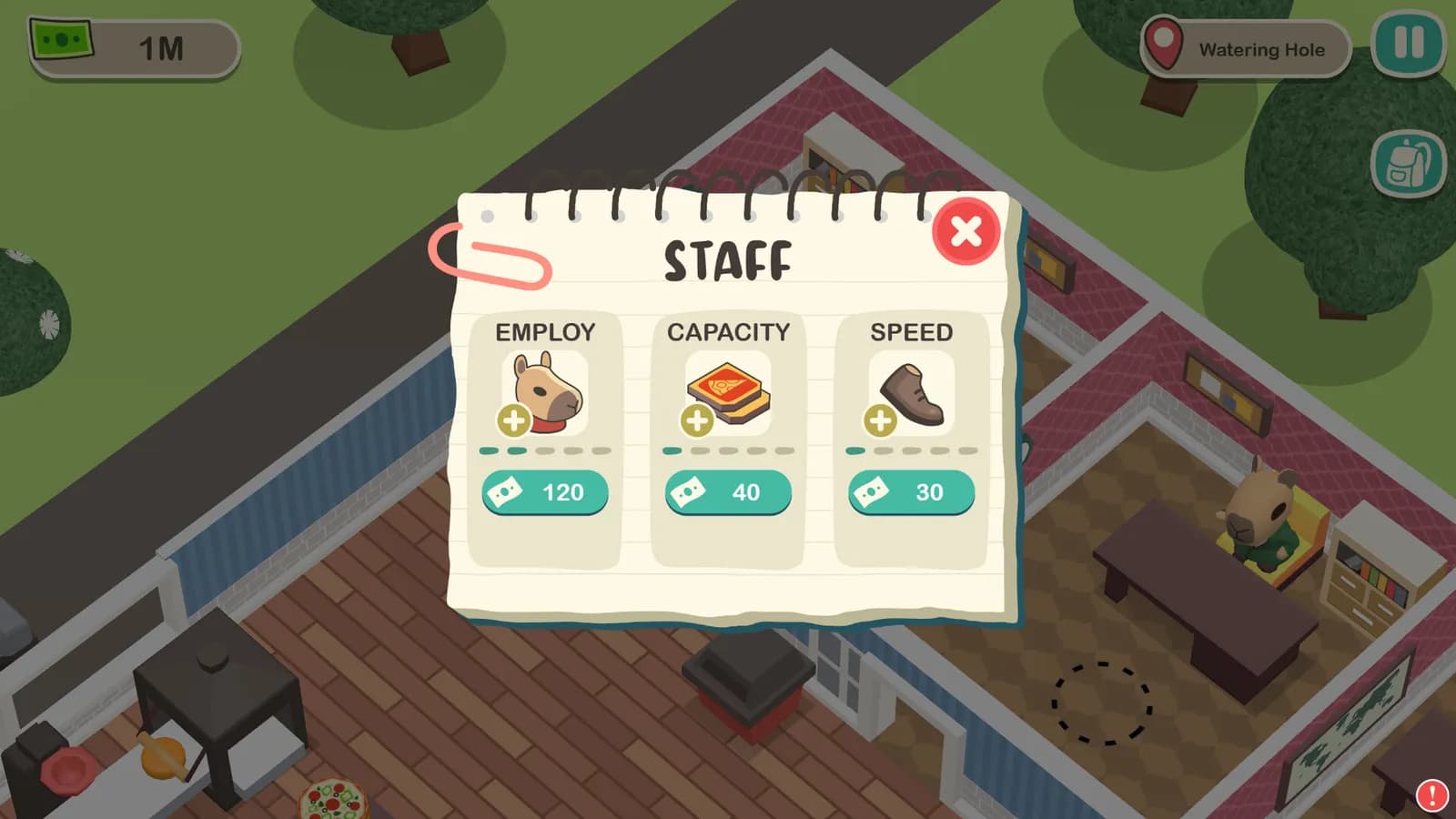 Capybara Pizza Cafe — скриншот 5