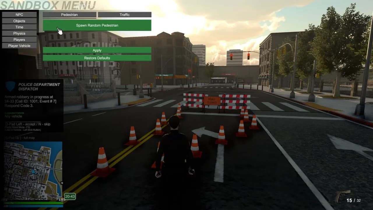 Flashing Lights: Police, Firefighting, Emergency Services Simulator — скриншот 4