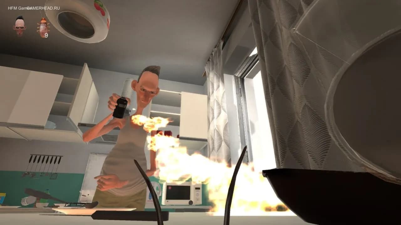 Cockroach Simulator — скриншот 1
