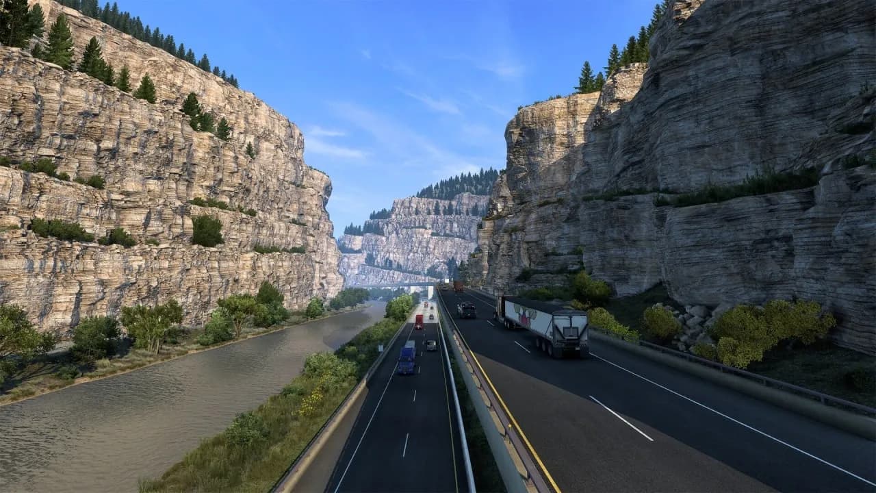 American Truck Simulator Colorado — скриншот 4