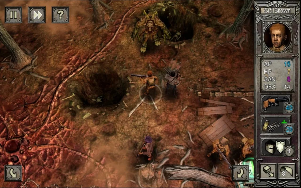 Call of Cthulhu: The Wasted Land — скриншот 1