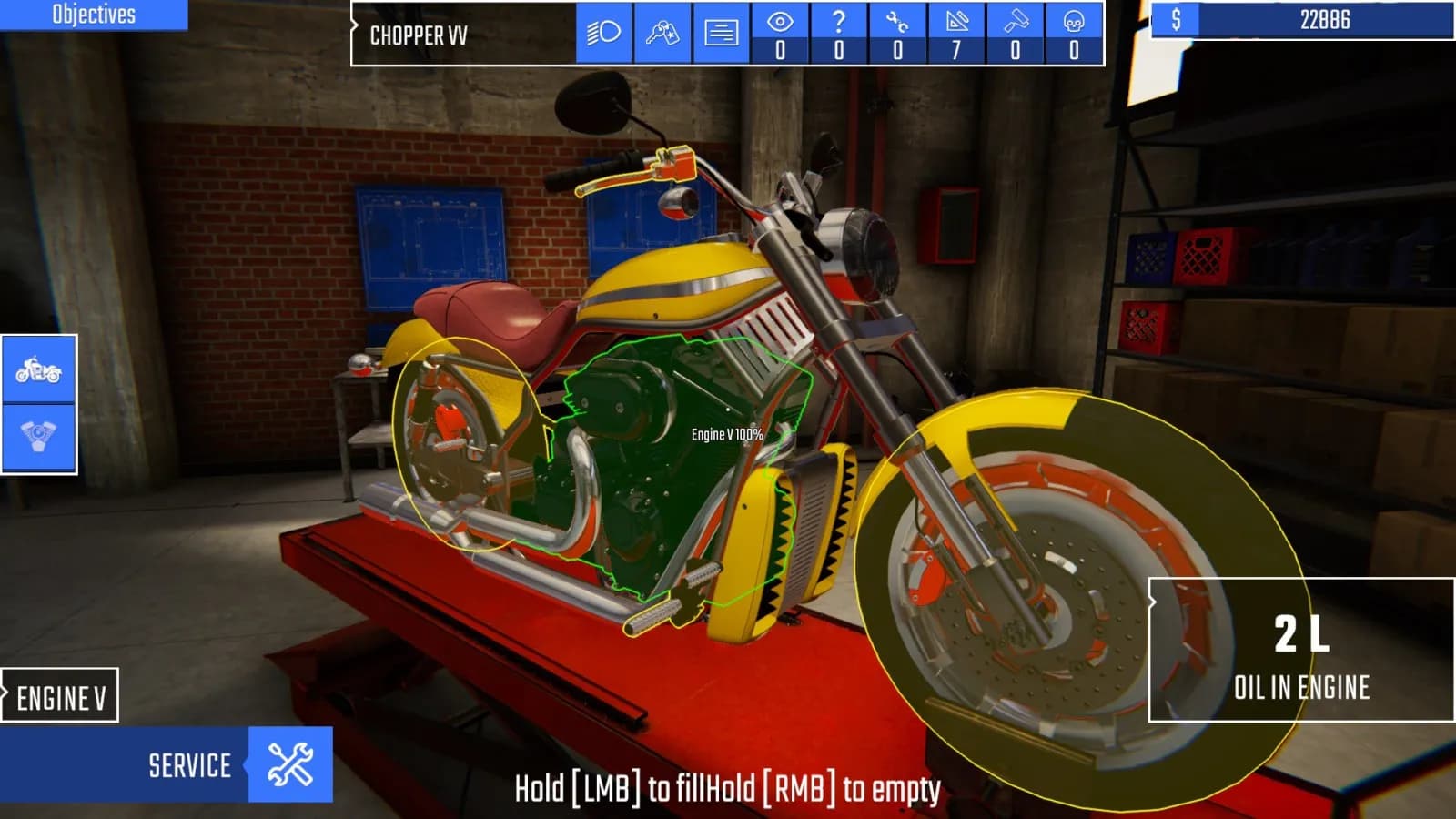 Biker Garage: Mechanic Simulator — скриншот 3