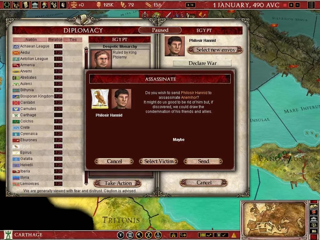 Europa Universalis: Rome - Gold Edition — скриншот 2