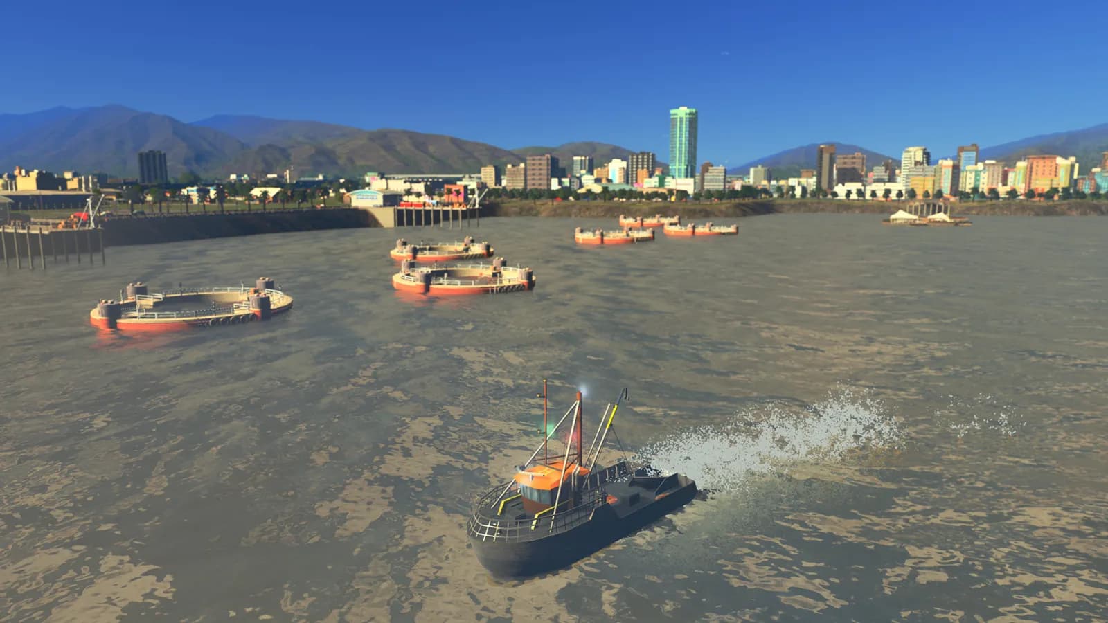 Cities: Skylines Sunset Harbor — скриншот 2