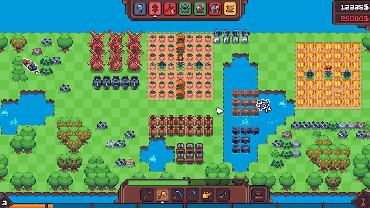Another Farm Roguelike: Rebirth — скриншот 1