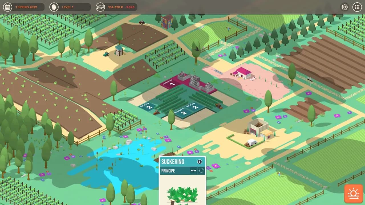 Hundred Days - Winemaking Simulator — скриншот 1