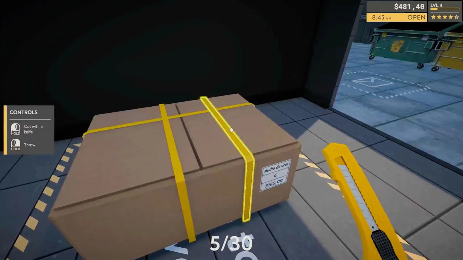 Returns Outlet Simulator — скриншот 2