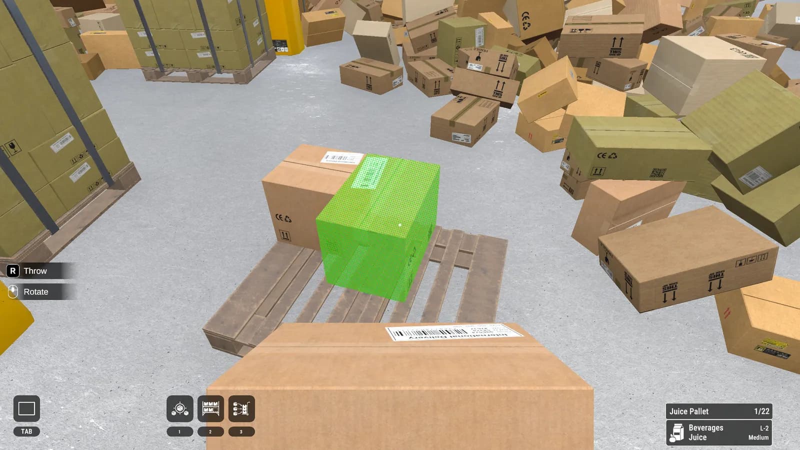 Package Piles: Tidy Up The Warehouse! — скриншот 1