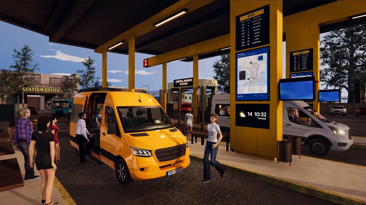Minibus Simulator — скриншот 6