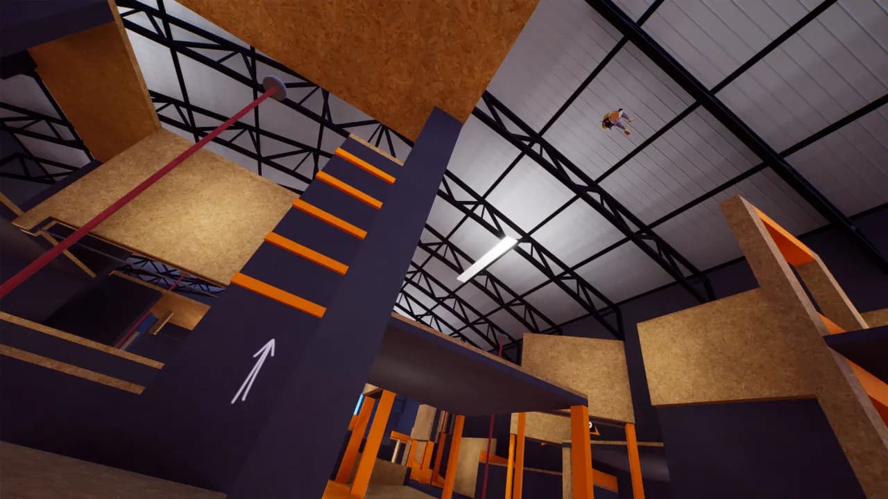 Rooftops & Alleys: The Parkour Game — скриншот 5