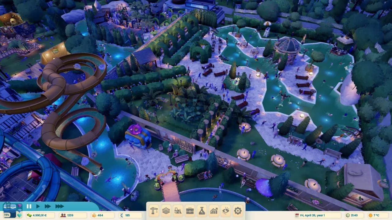 Aquapark Tycoon — скриншот 7