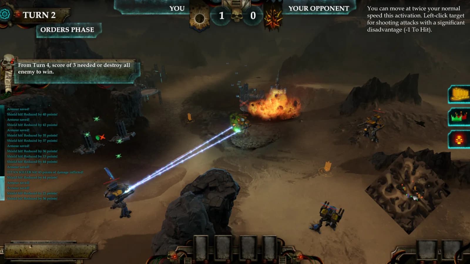 Adeptus Titanicus: Dominus — скриншот 4