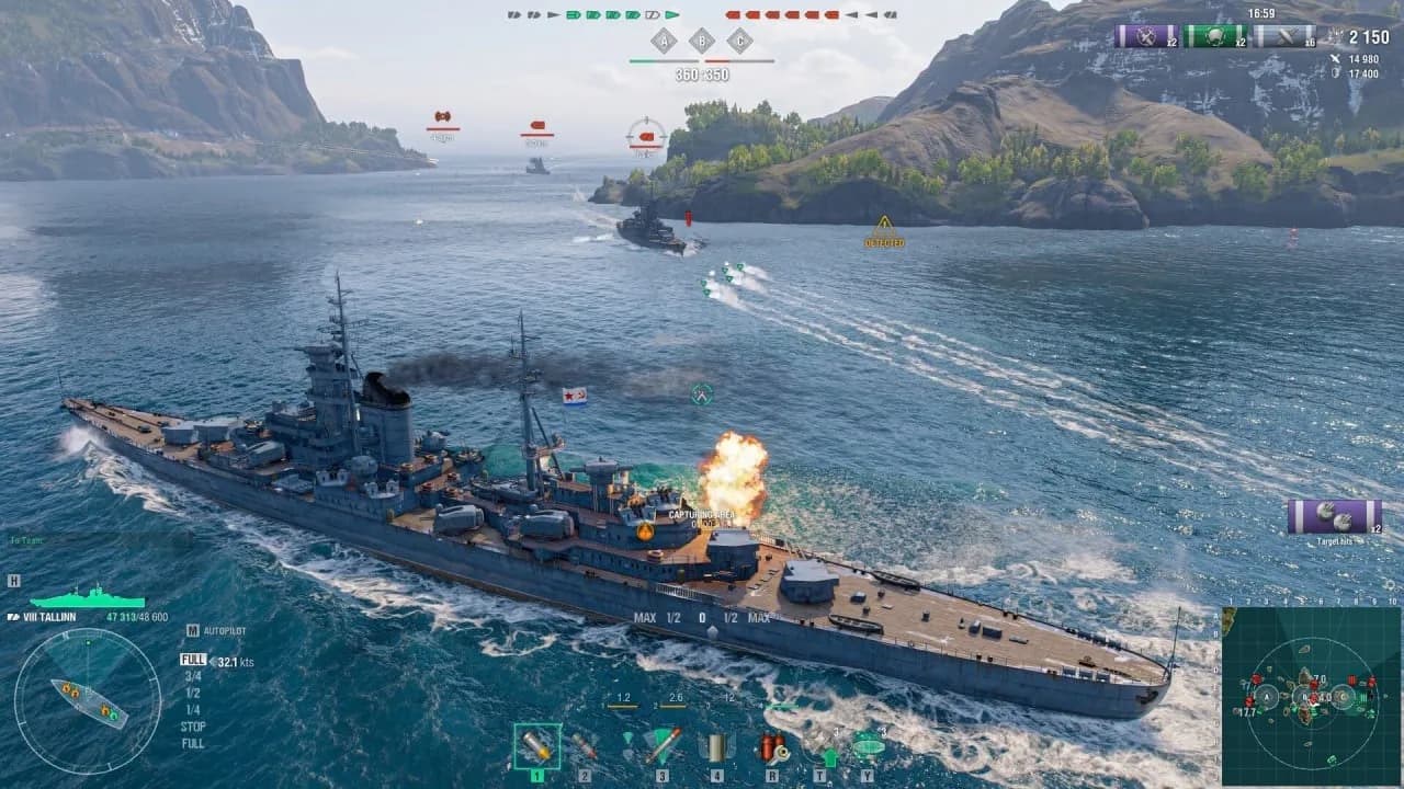 World of Warships — скриншот 7