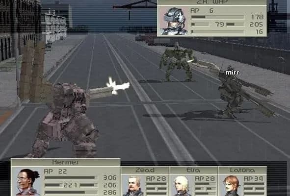 Front Mission 4 — скриншот 1