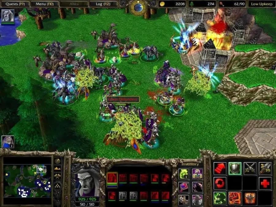 Warcraft 3 The Frozen Throne — скриншот 2