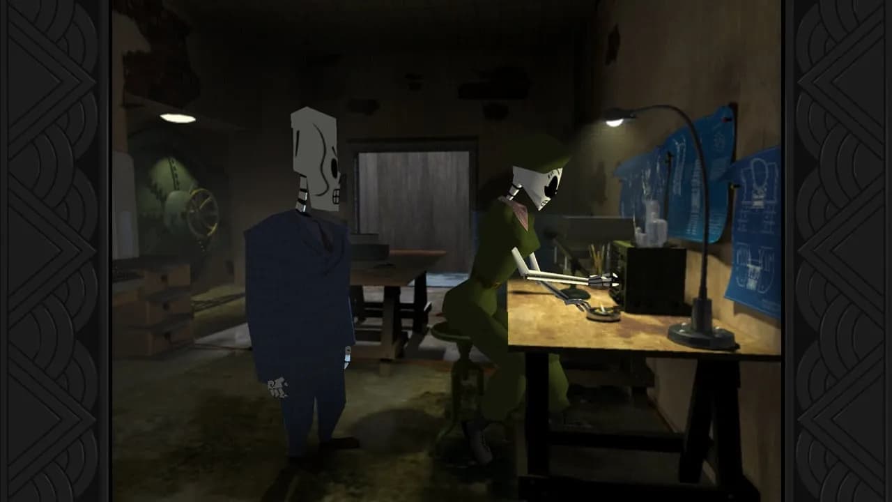 Grim Fandango Remastered — скриншот 5