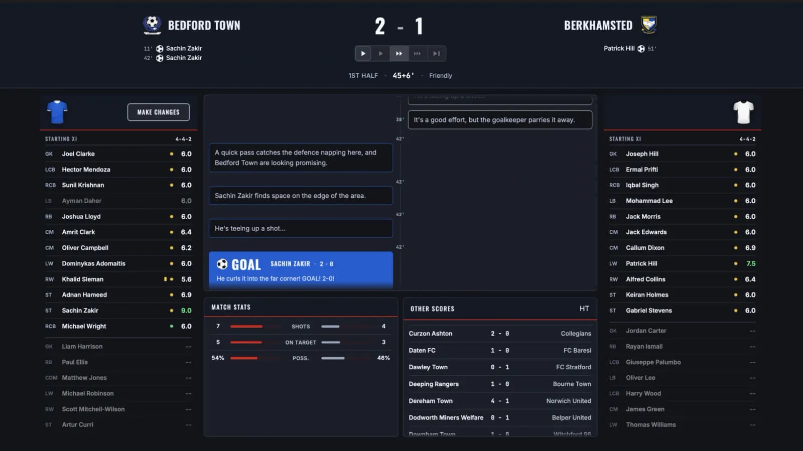 Non-League Manager — скриншот 2