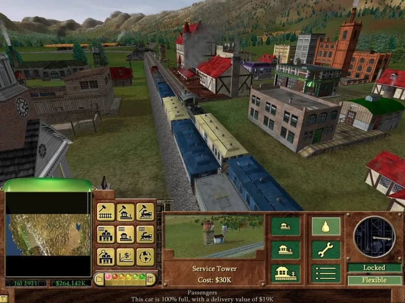 Railroad Tycoon 3 — скриншот 1