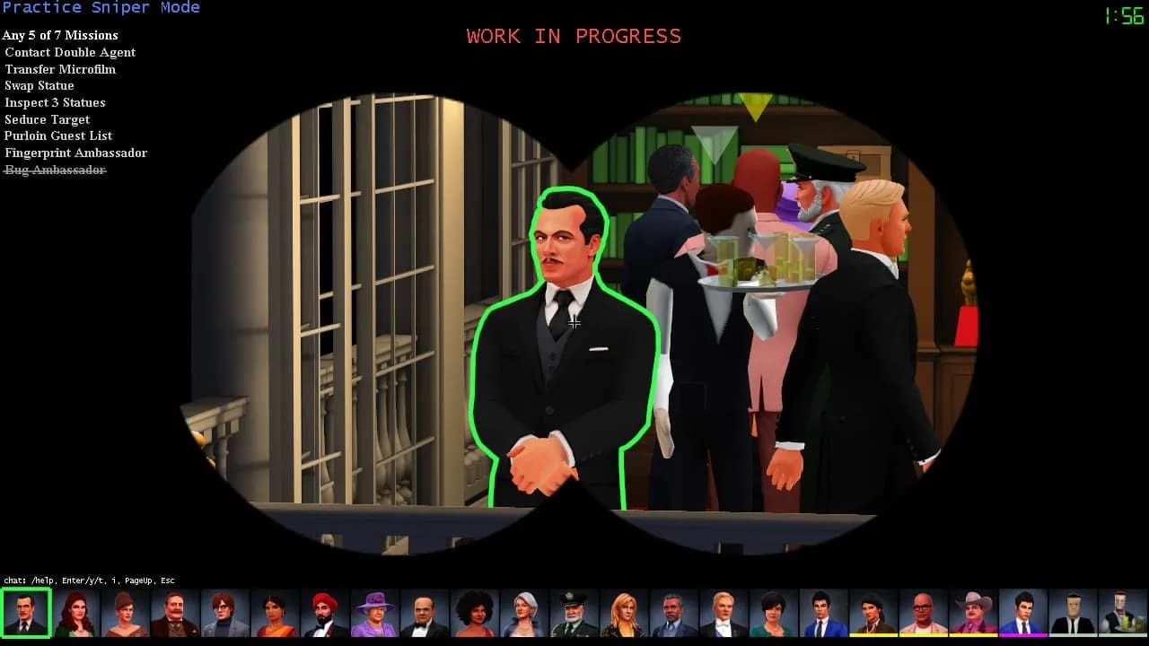 SpyParty — скриншот 2