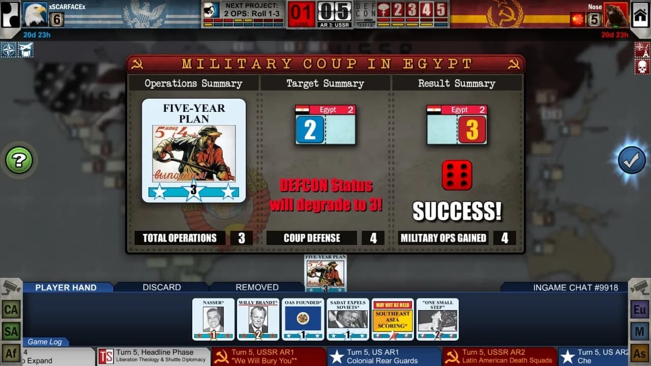 Twilight Struggle — скриншот 2