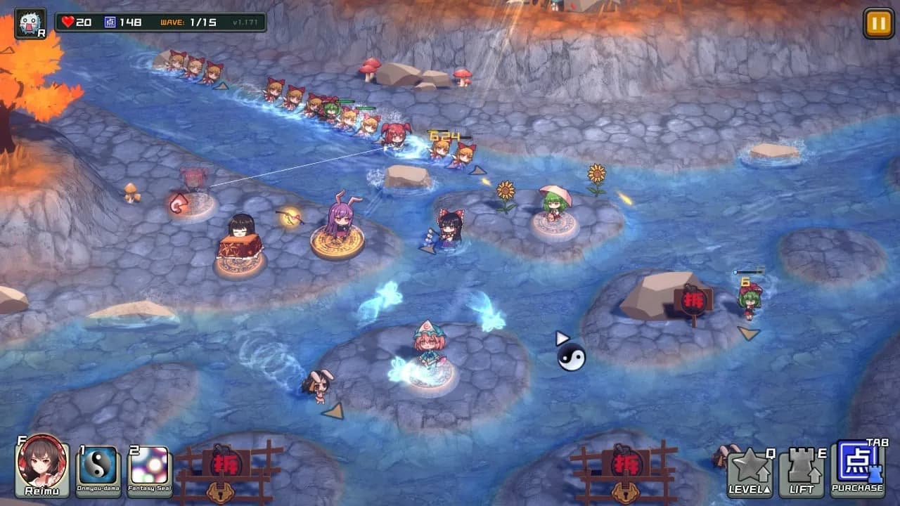 Touhou Monster TD — скриншот 6