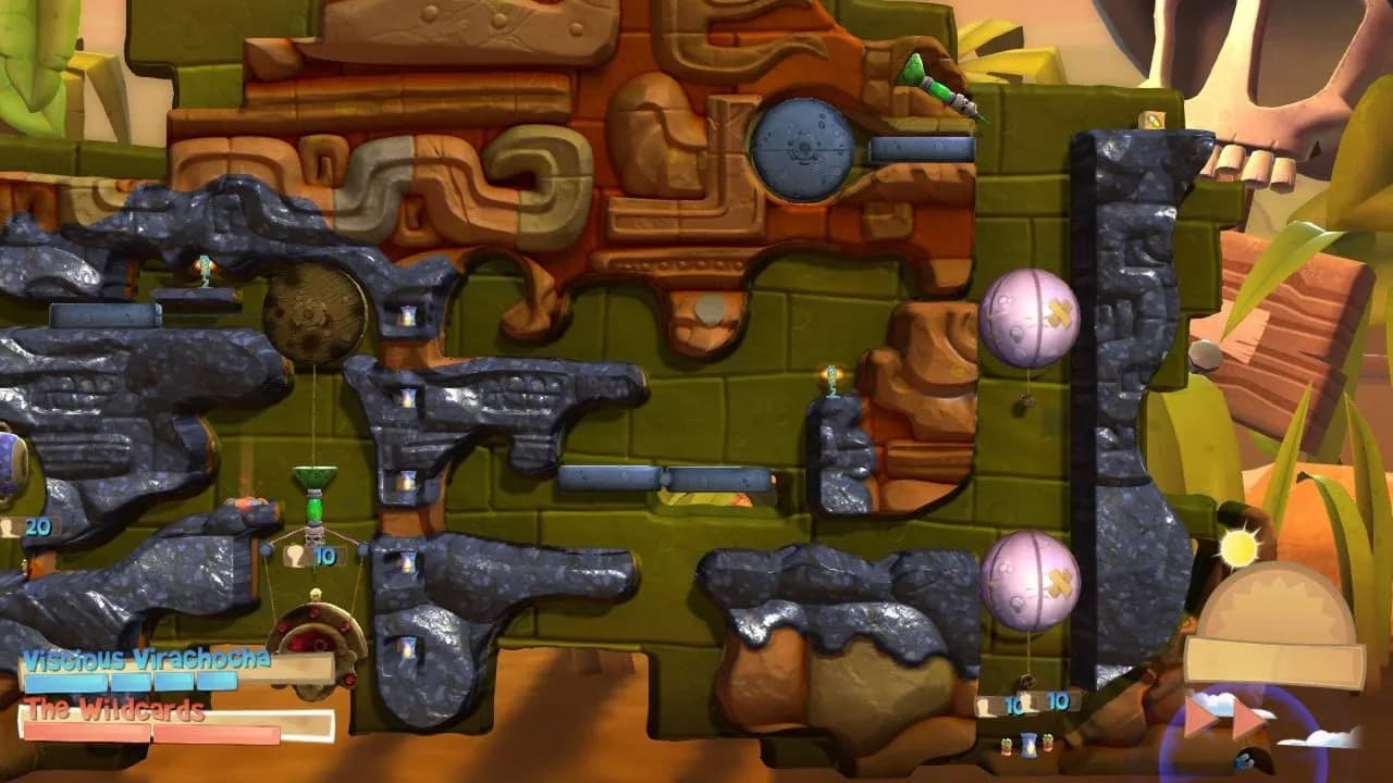 Worms Clan Wars — скриншот 1