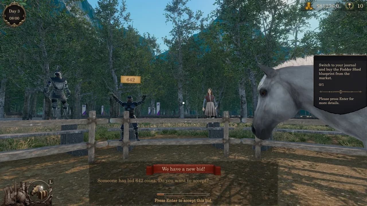 Medieval Horse Dealer Simulator — скриншот 2