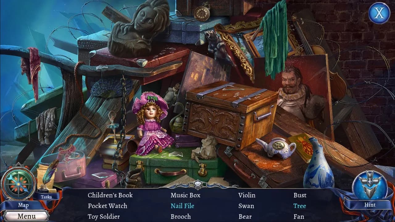 Grim Legends 3: The Dark City — скриншот 4