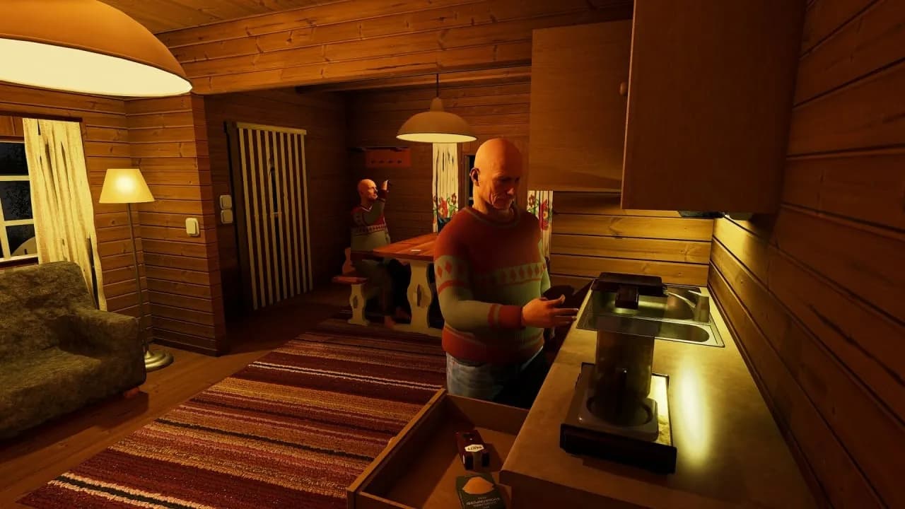Finnish Cottage Simulator — скриншот 1