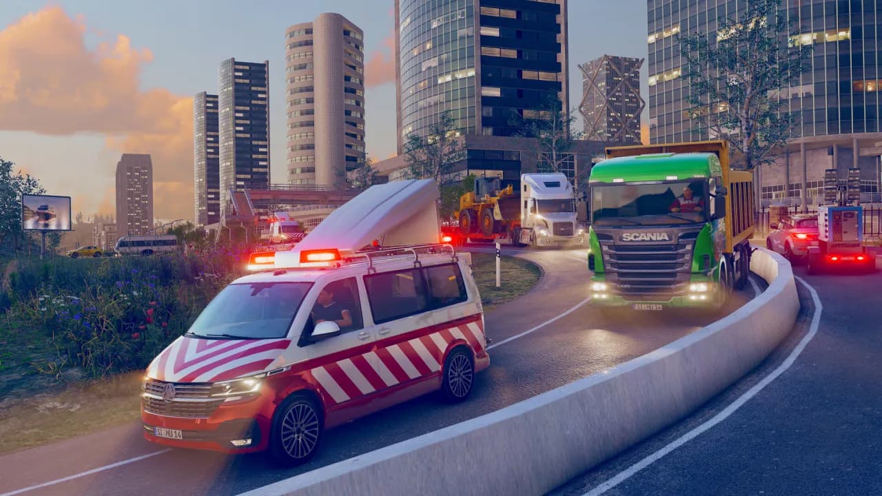 Truck and Logistics Simulator — скриншот 1
