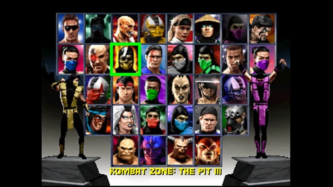 Mortal Kombat Trilogy — скриншот 1