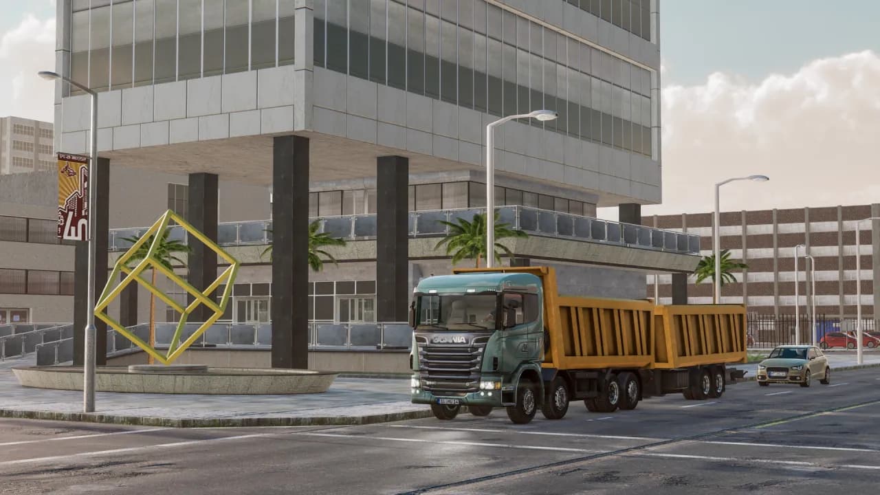Truck and Logistics Simulator — скриншот 11