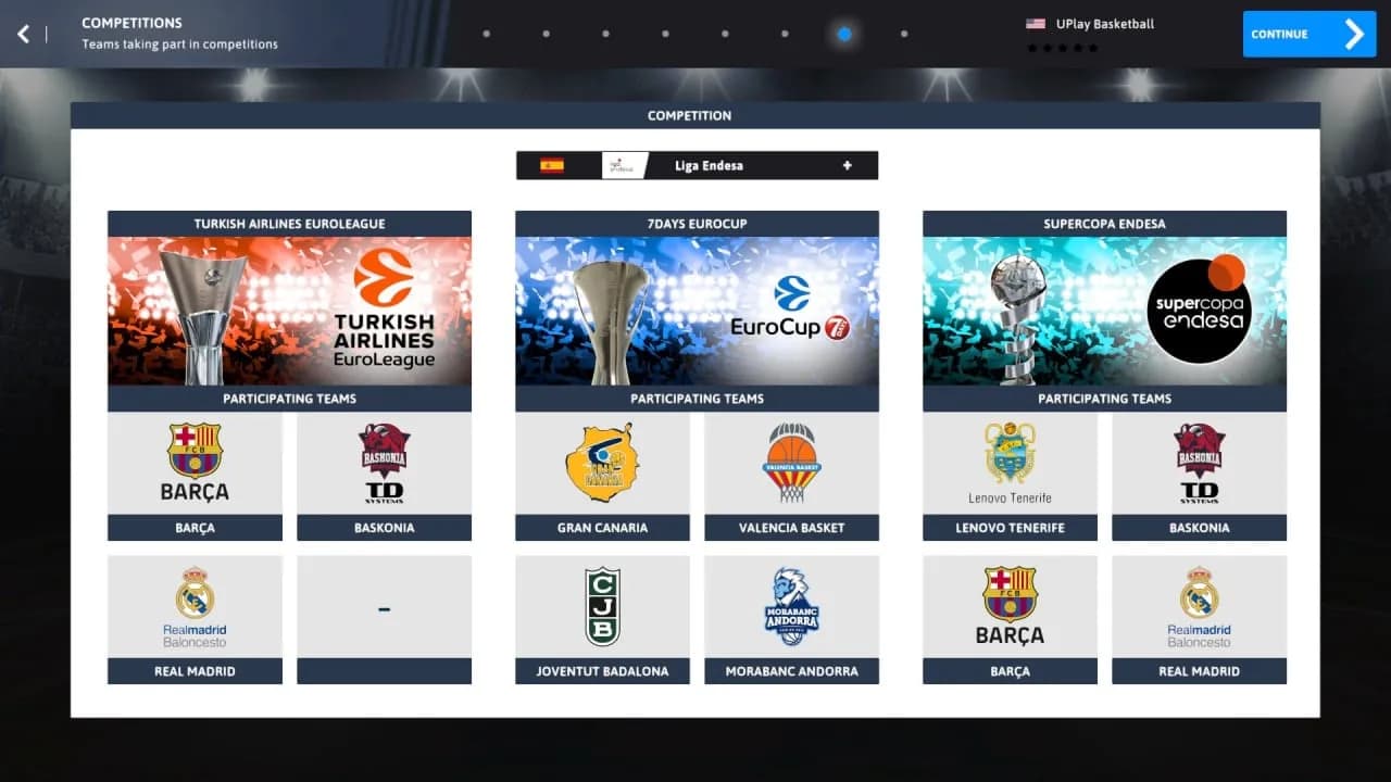 International Basketball Manager 22 — скриншот 1
