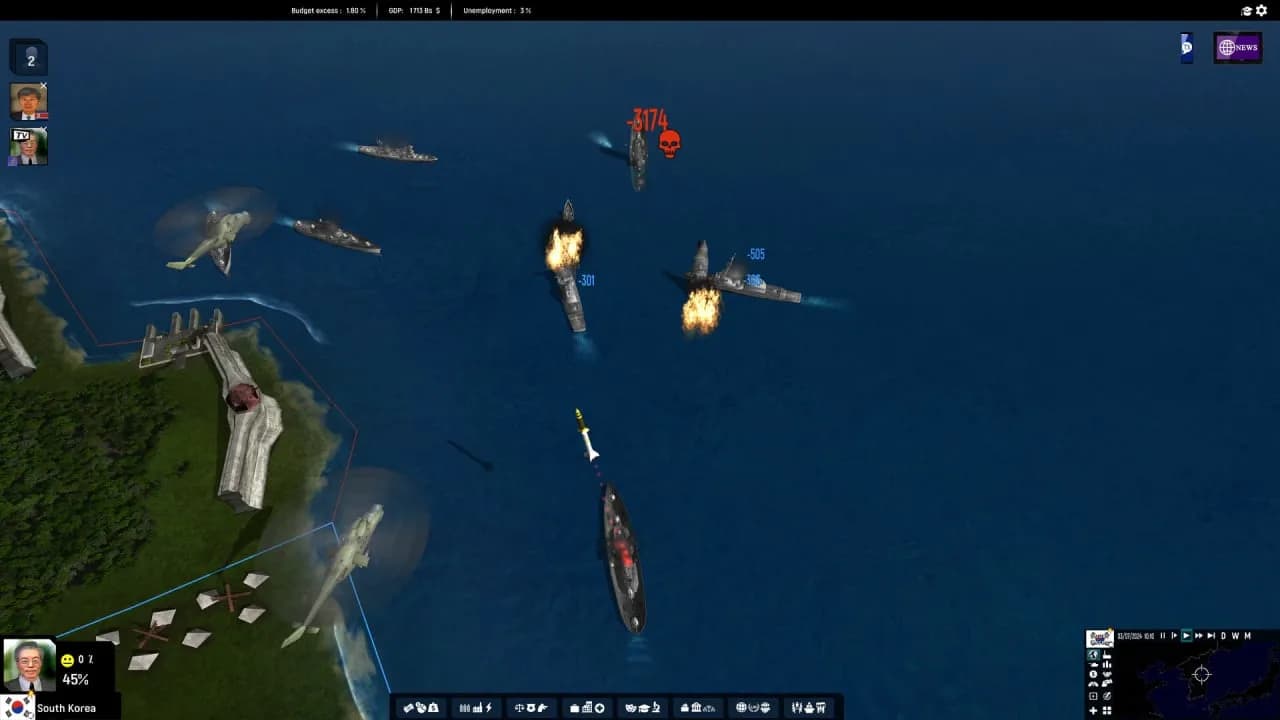 Geo-Political Simulator 5 — скриншот 9